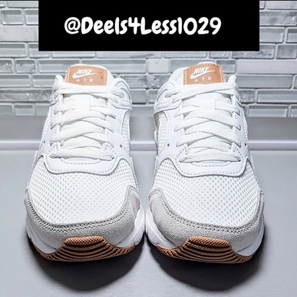 Nike Air Max SC Running Womens White Platinum Tint Gum Brown - Picture 2 of 6
